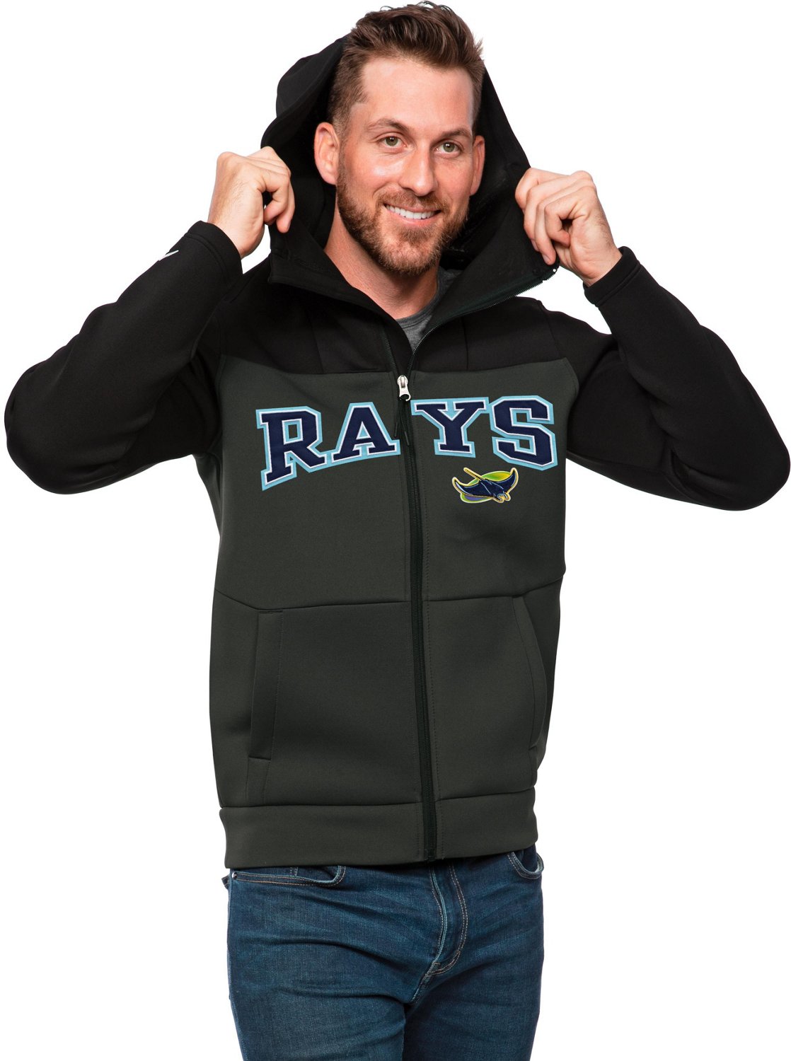 Antigua Men's Tampa Bay Rays Protect Jacket