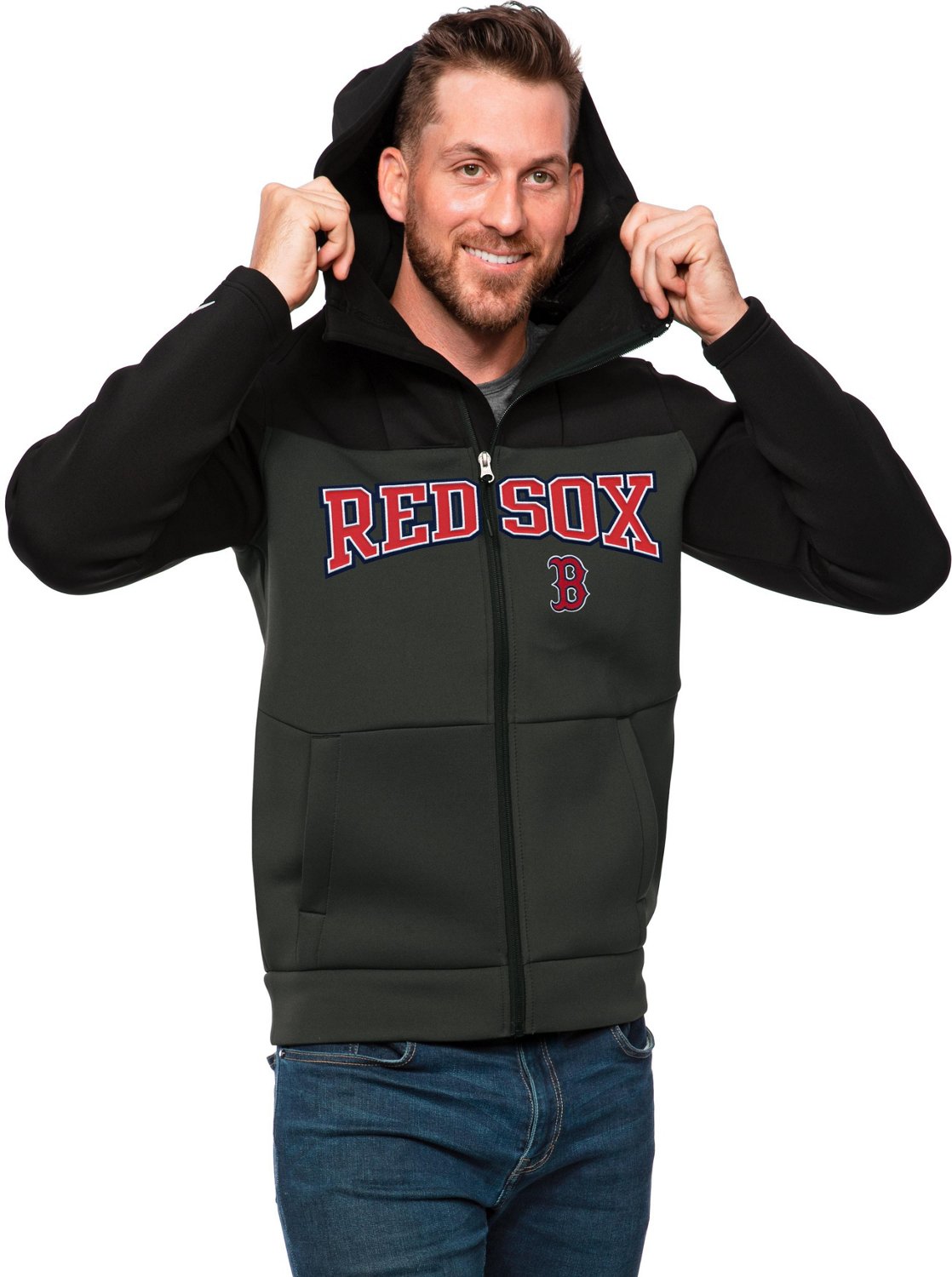 Antigua Men's Boston Red Sox Protect Jacket