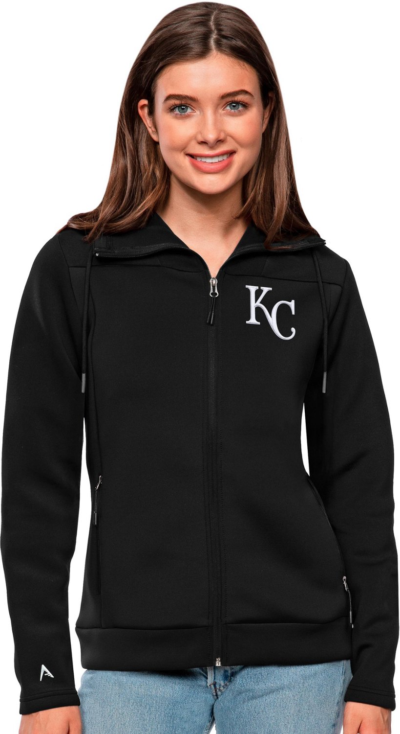 Antigua Men's Kansas City Royals Black Protect Jacket