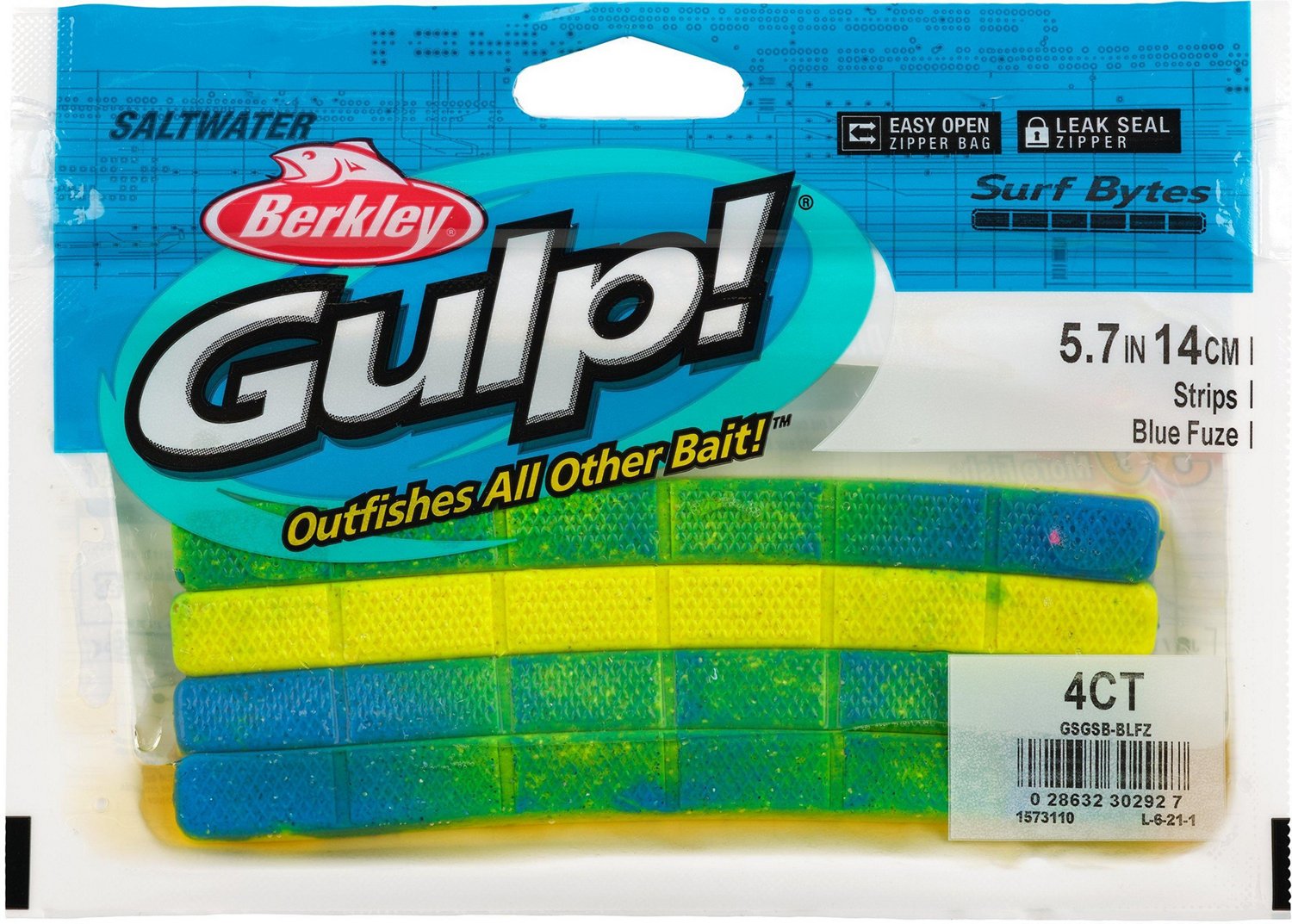 Berkley Gulp! Soft Bait Surf Bytes Strips - view number 5