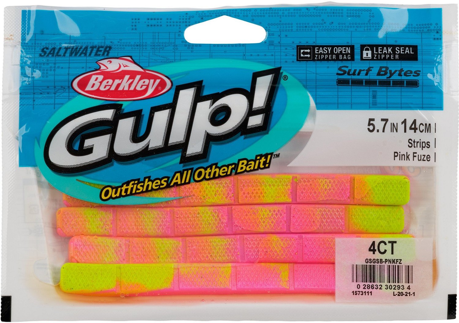 Berkley Gulp! Soft Bait Surf Bytes Strips - view number 5