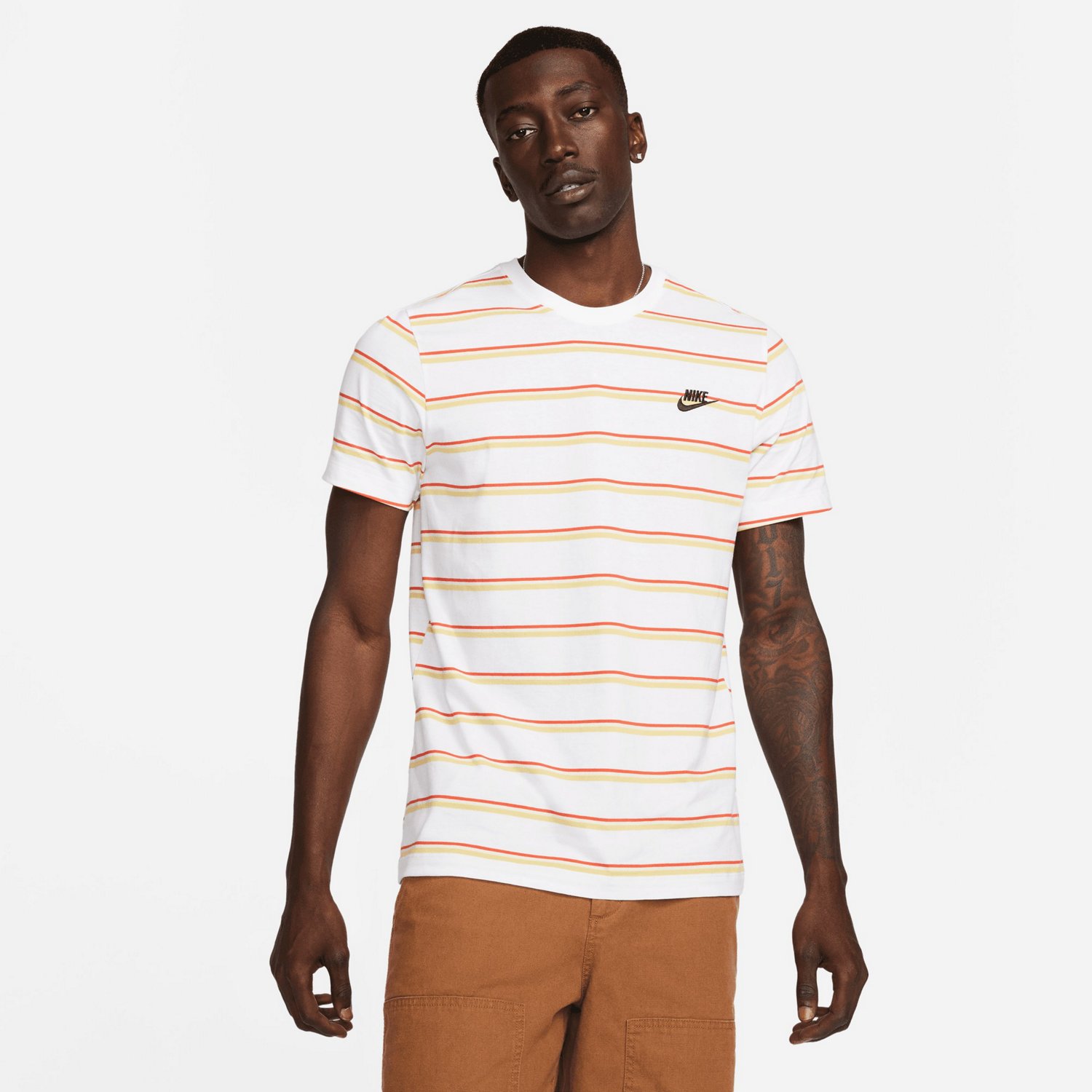 Striped discount nike shirt