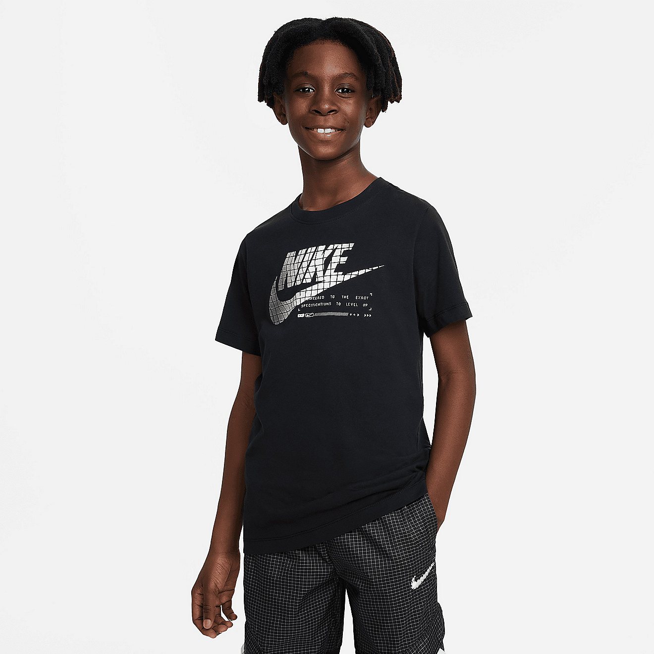 Nike Boys' Sportswear Club Seasonal GFX T-shirt                                                                                  - view number 1