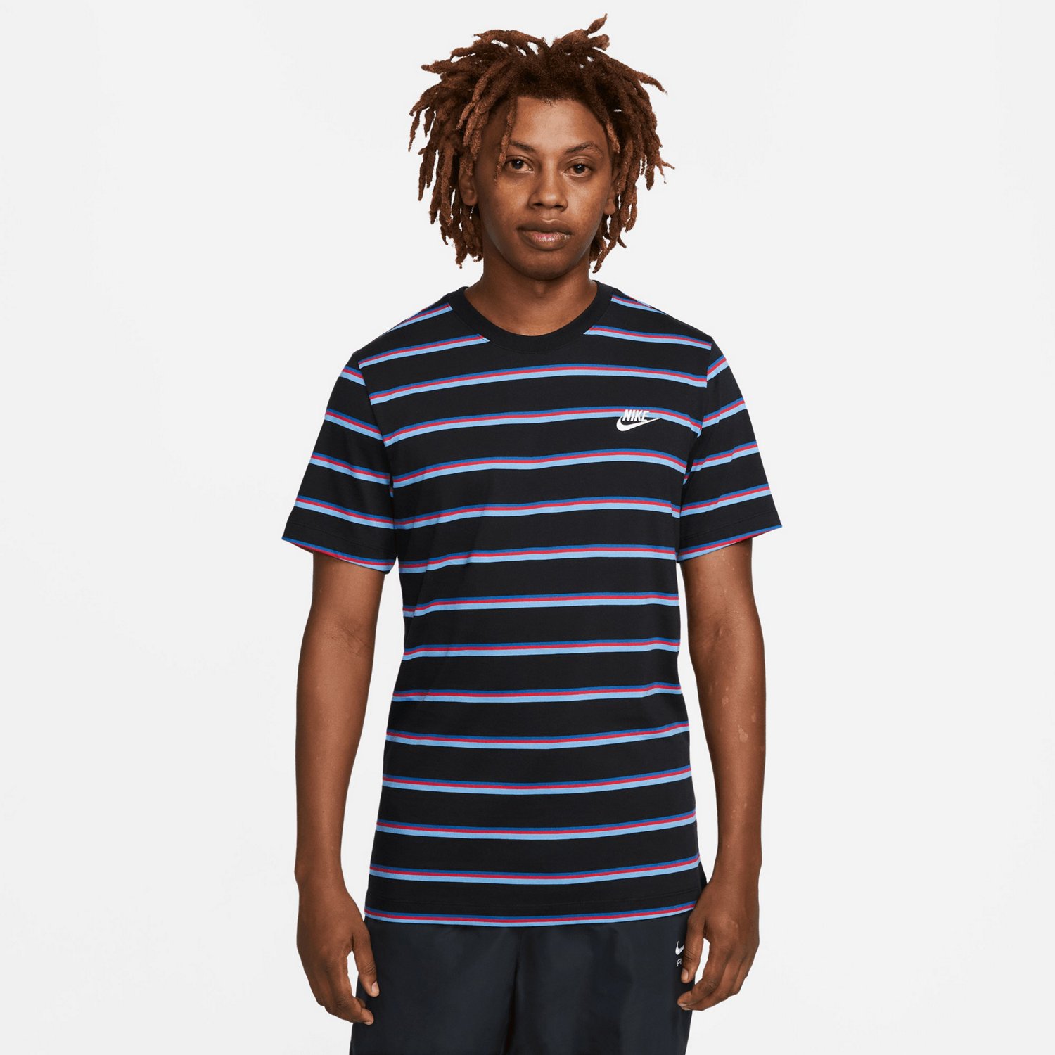 Nike Men\'s Stripe Shipping T-shirt Academy Club | at Free