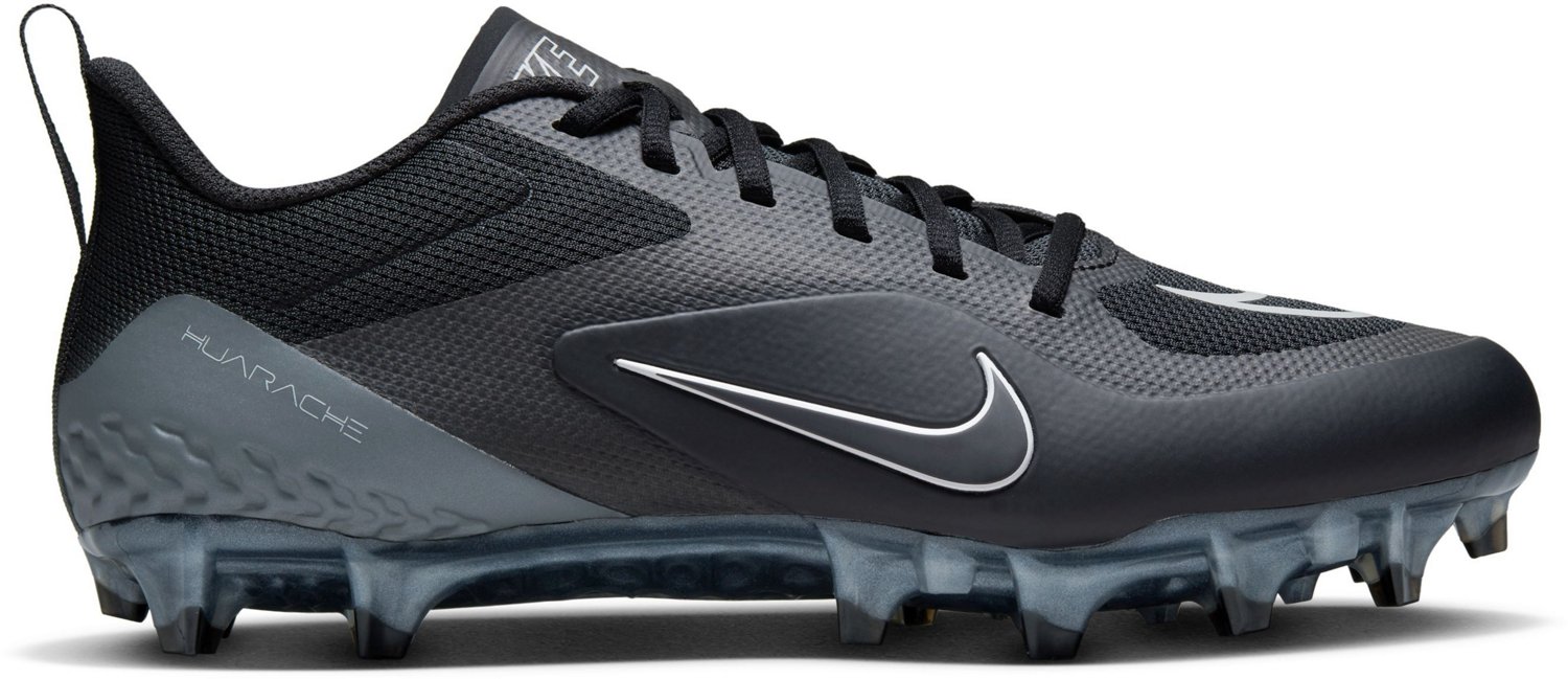 Nike alpha huarache 6 pro grey lacrosse cleats best sale