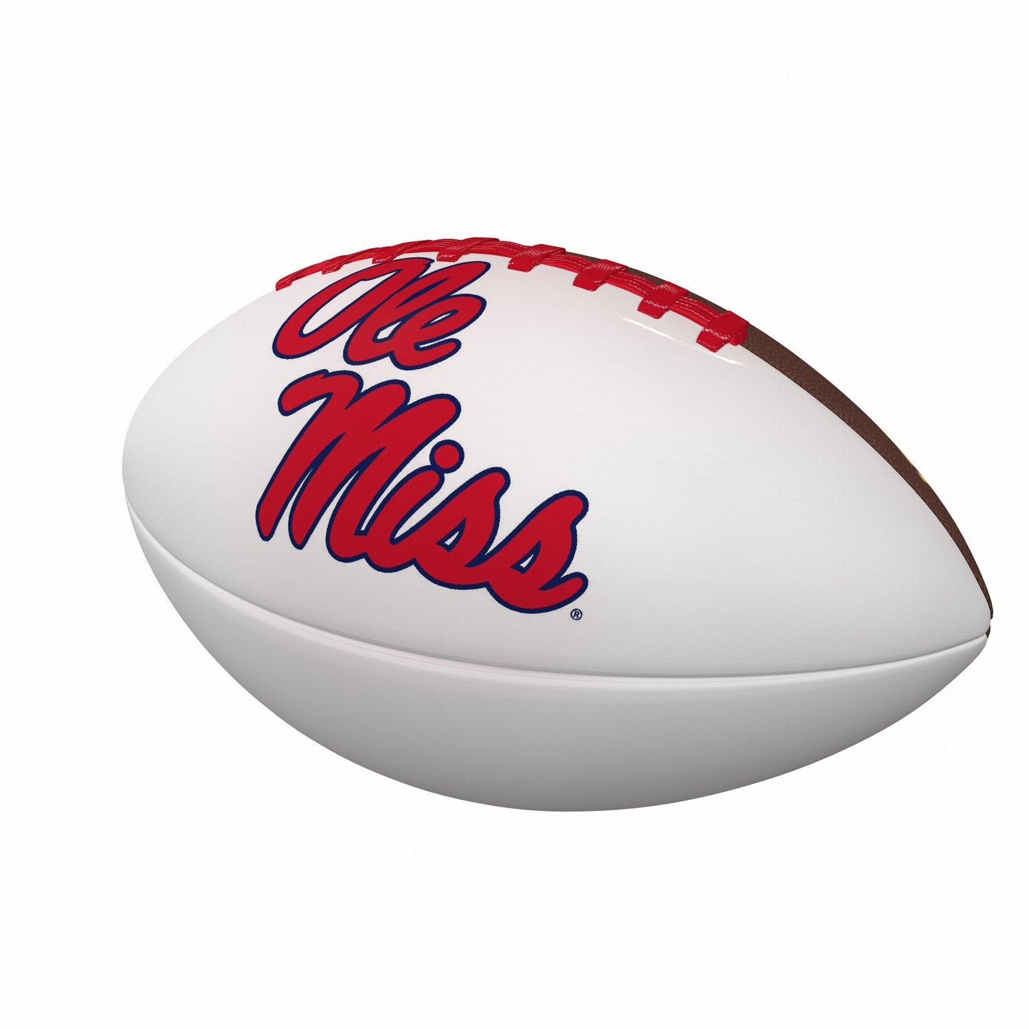 Logo Brands University Of Mississippi Official Size Autograph Football ...