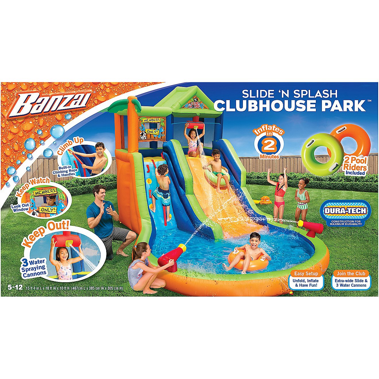 Banzai Slide N Splash Clubhouse Water Park                                                                                       - view number 15