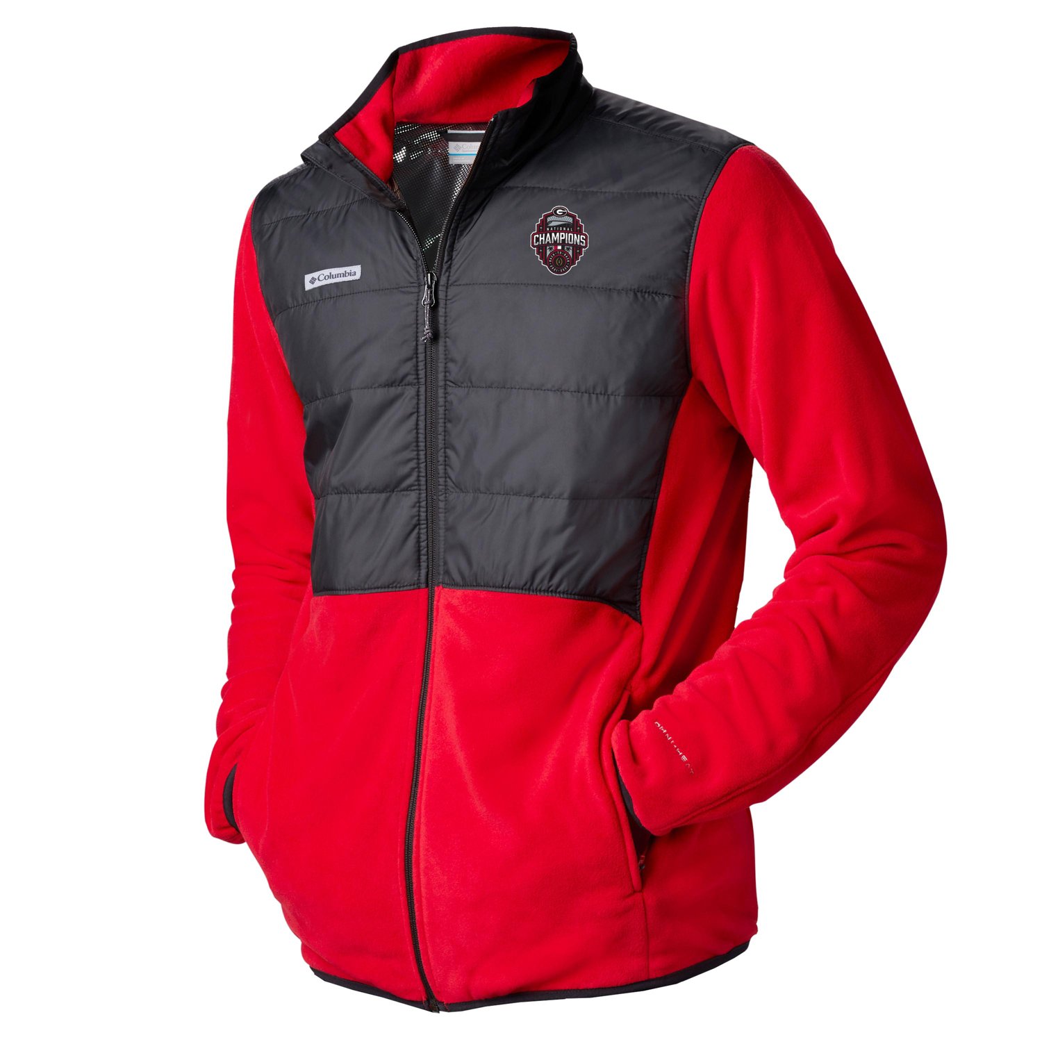 Columbia Sportswear Men's University of Georgia '22 National Champs Basin Butte Full-Zip Jacket                                 