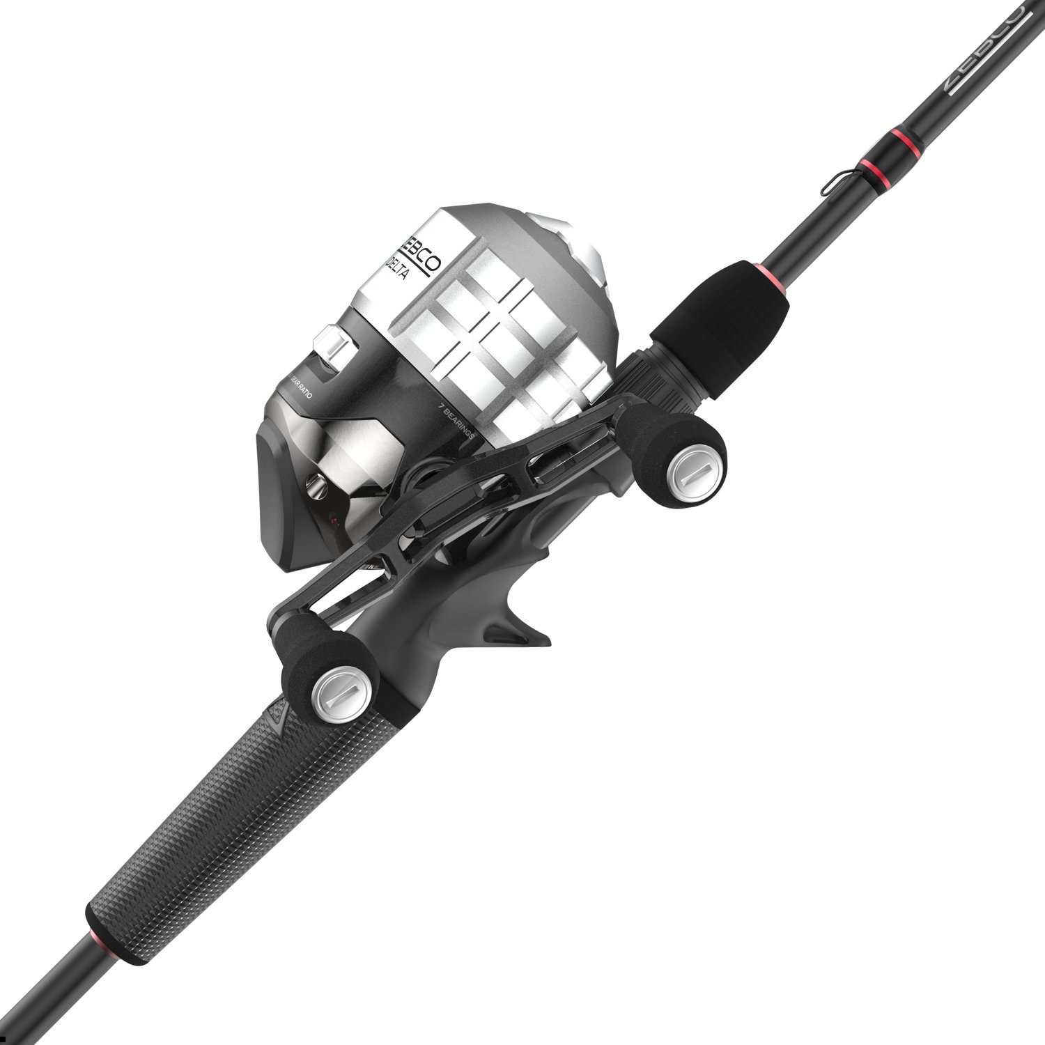 Zebco Delta Spincast Reel and Fishing Rod Combo, 5-Foot 6-Inch 2