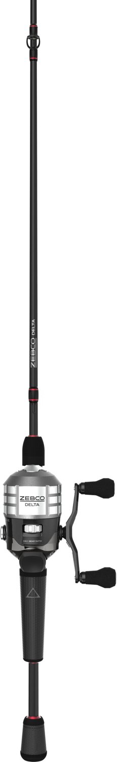 Zebco Delta 30 Size 6 ft M Spincast Rod and Reel Combo Academy