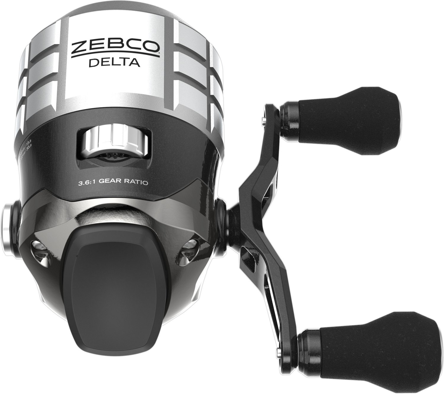 Zebco Delta 30 Size Freshwater Spincast Reel with 10 Pound Line