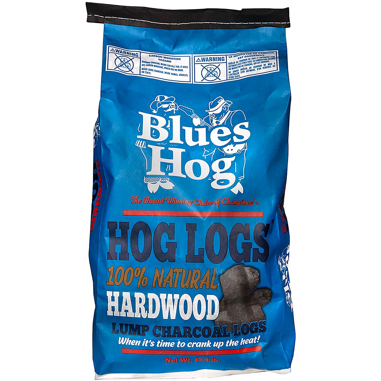 Blues Hog Hog Logs Lump Charcoal                                                                                                 - view number 1