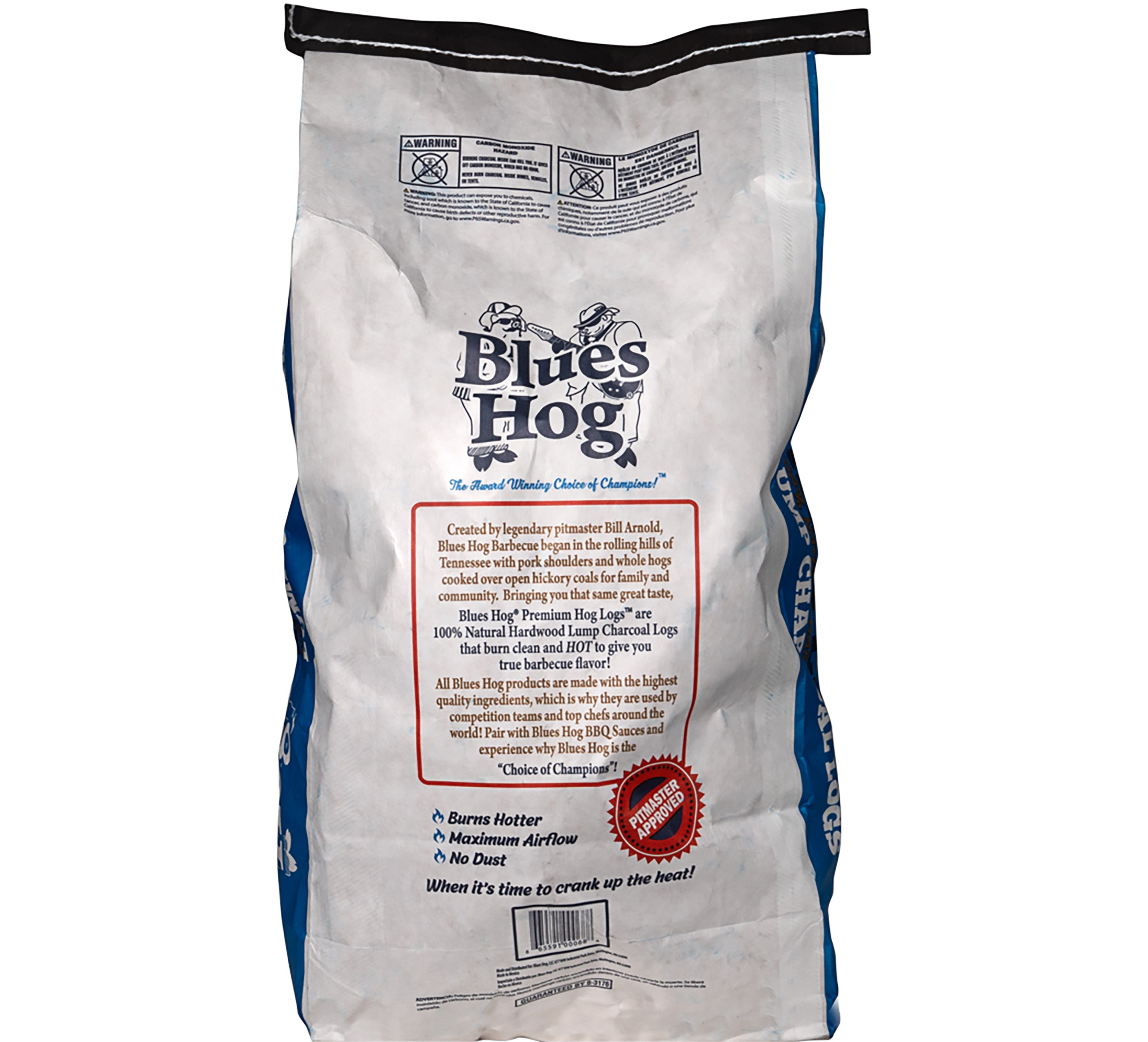Blues Hog Hog Logs Lump Charcoal