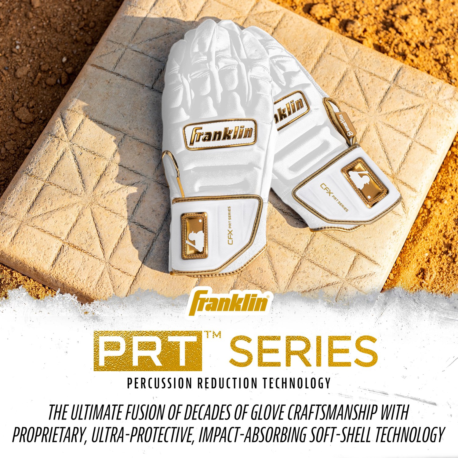 Franklin Adult MLB CFX PRT Series Batting Gloves                                                                                 - view number 6