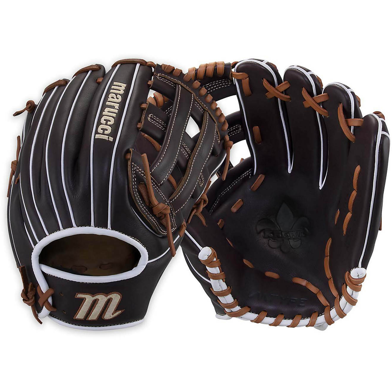 Marucci Youth Krewe M Type H-Web 12 in Baseball Glove                                                                            - view number 1