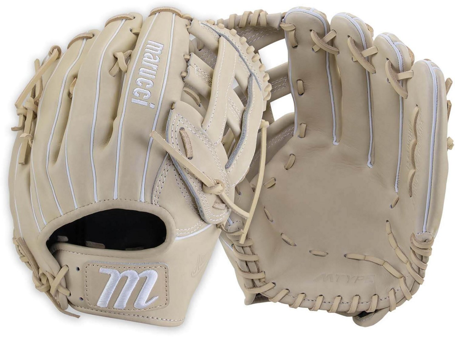 Marucci Adults' Ascension M Type H-Web 12.5 in Baseball Glove                                                                    - view number 1