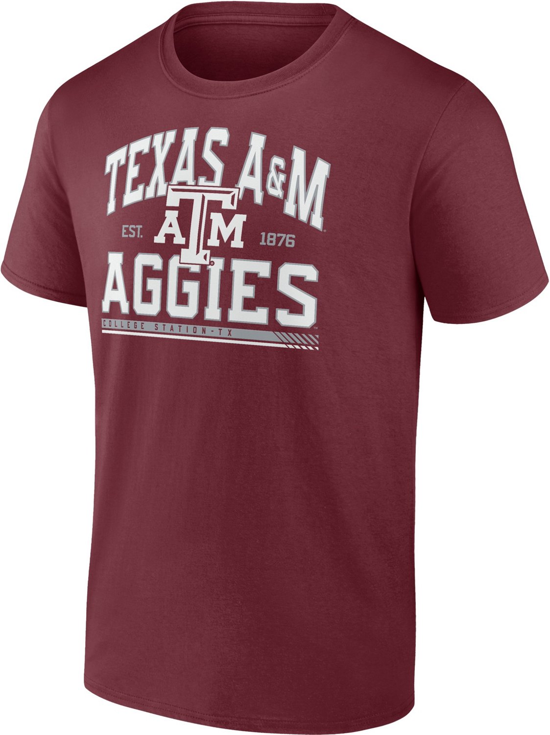 Fanatics Men's Texas A&M University Fundamentals Modern Stack T-shirt