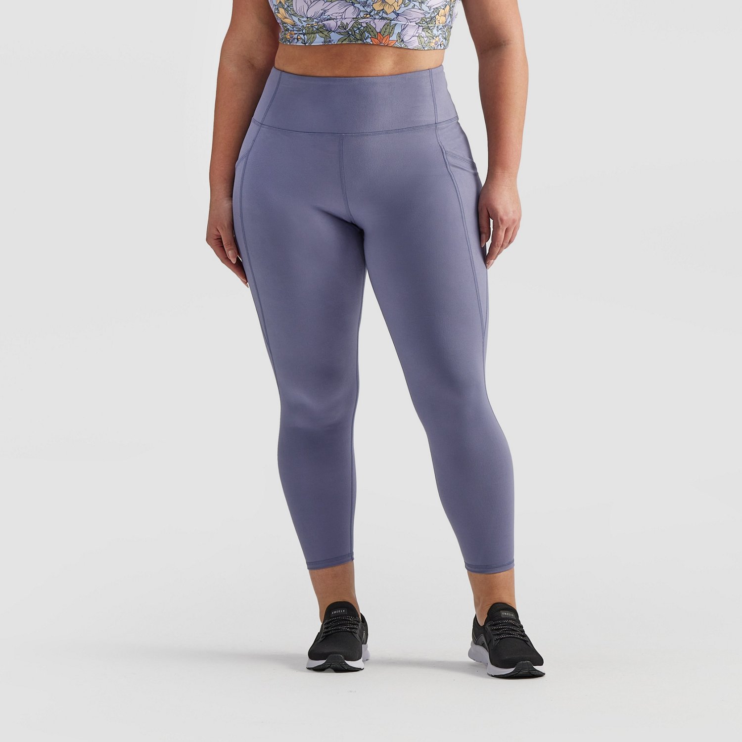 Freely Women's Haven High Waist 7/8 Pocket Plus Leggings