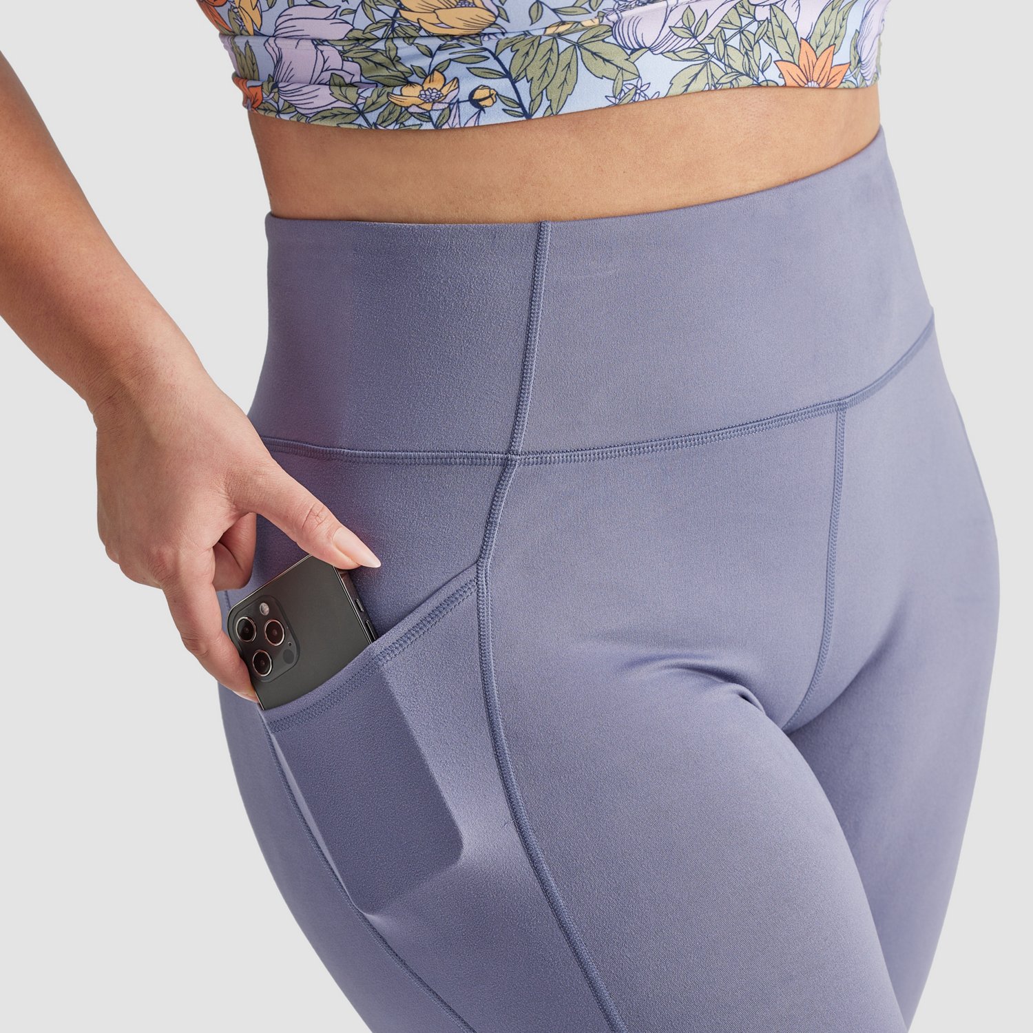 Freely Women's Haven High Waist 7/8 Pocket Plus Leggings - view number 4