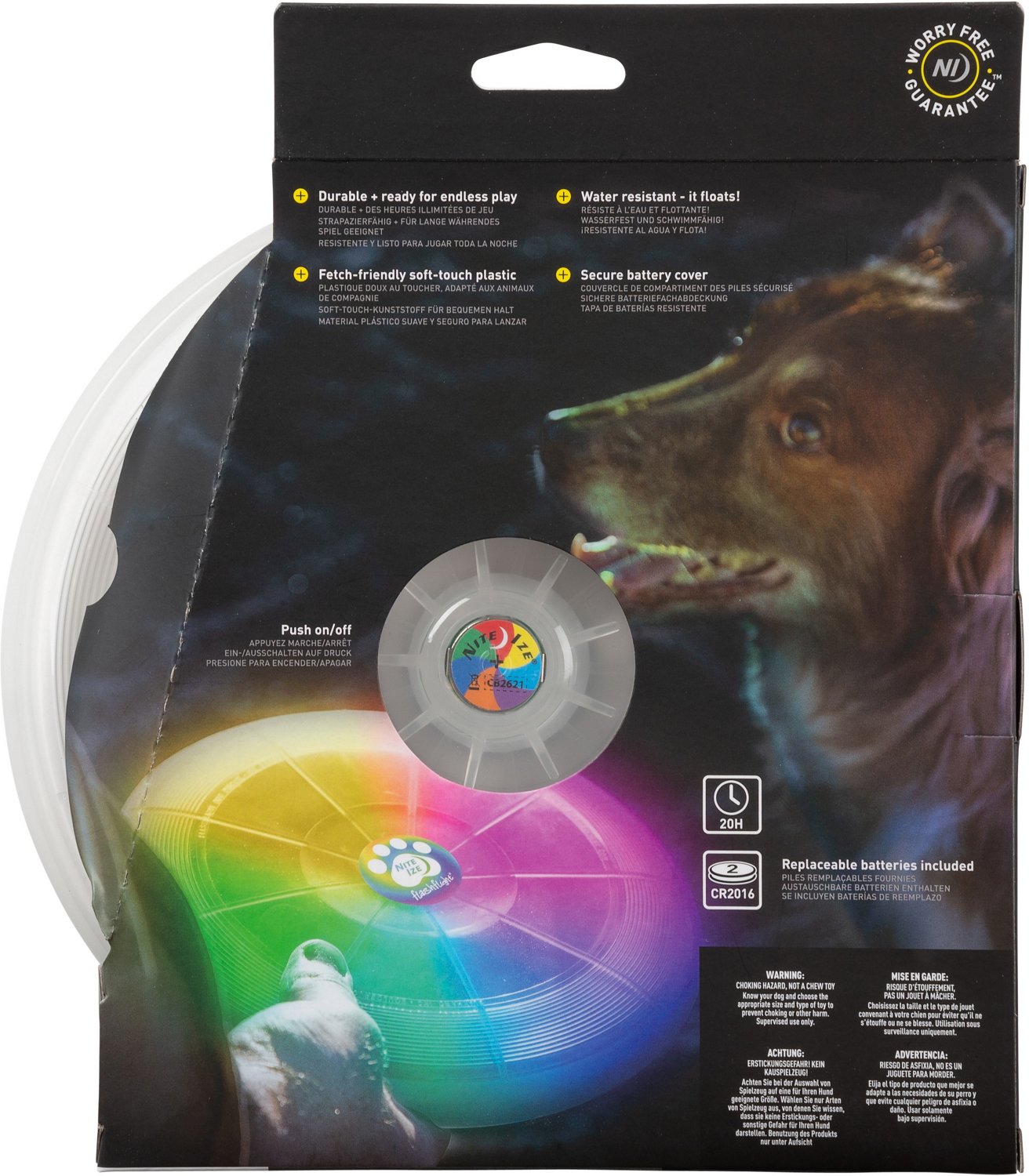 Nite Ize Flashflight Dog Discuit LED Flying Disc - view number 2