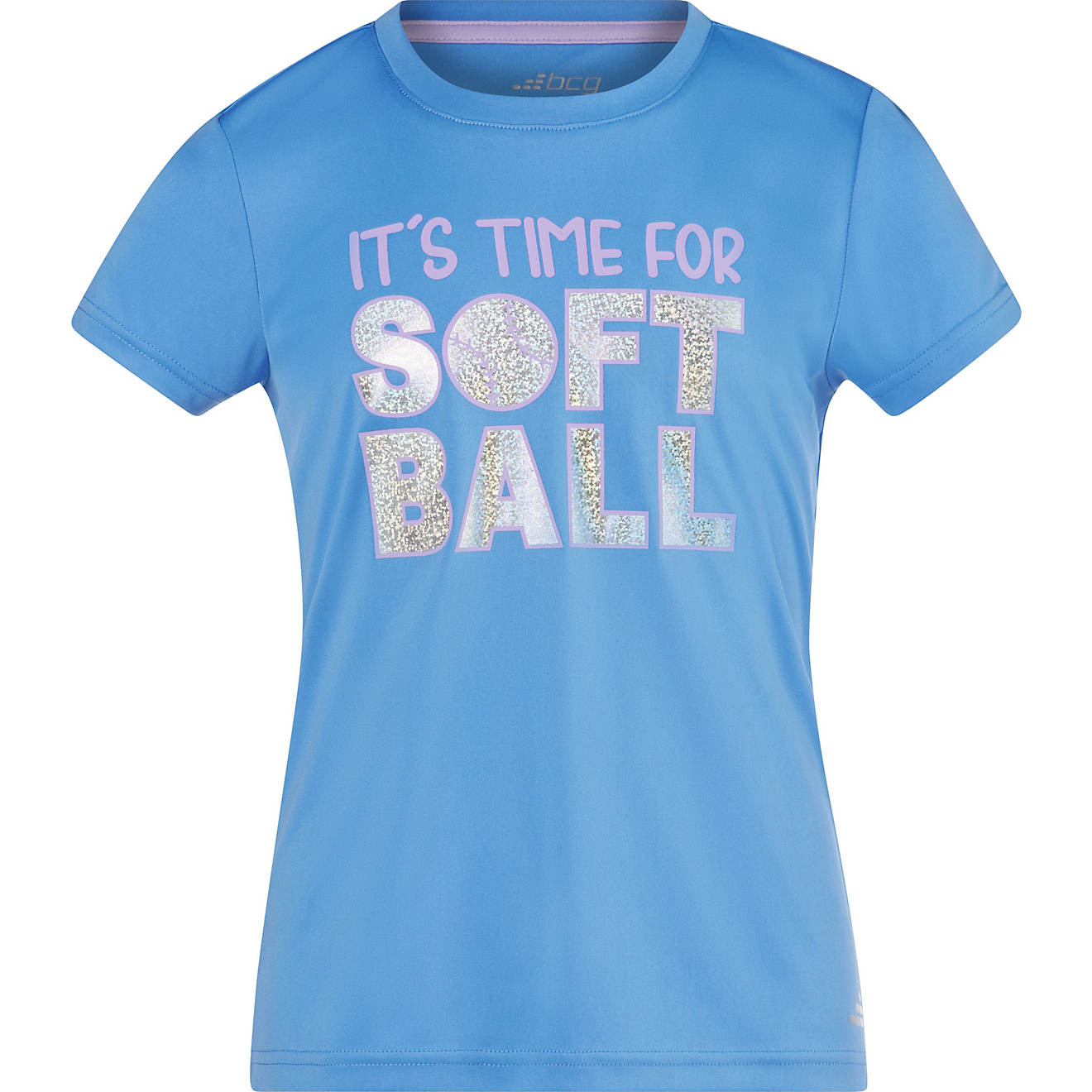 BCG Girls' Turbo Softball Time T-shirt                                                                                           - view number 1