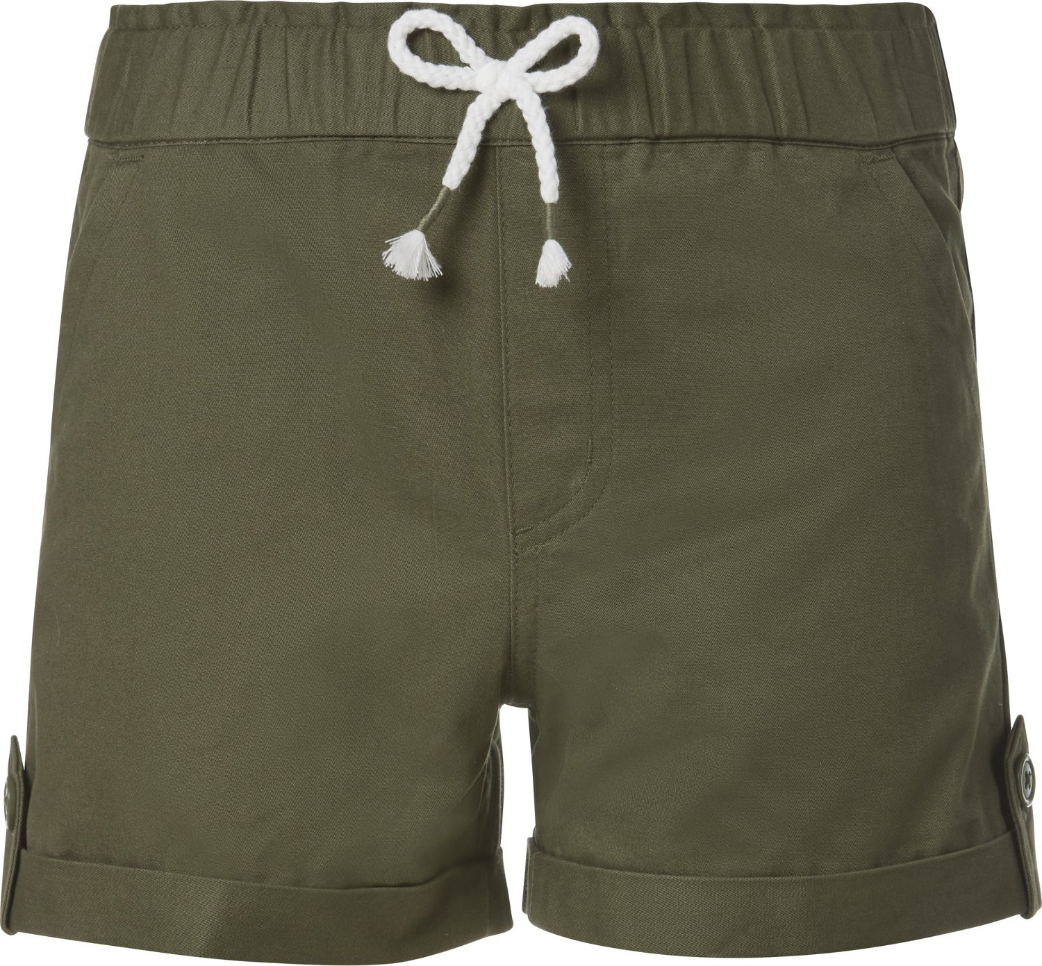 Magellan Outdoors Girls' Roll Up Shorts 3 in
