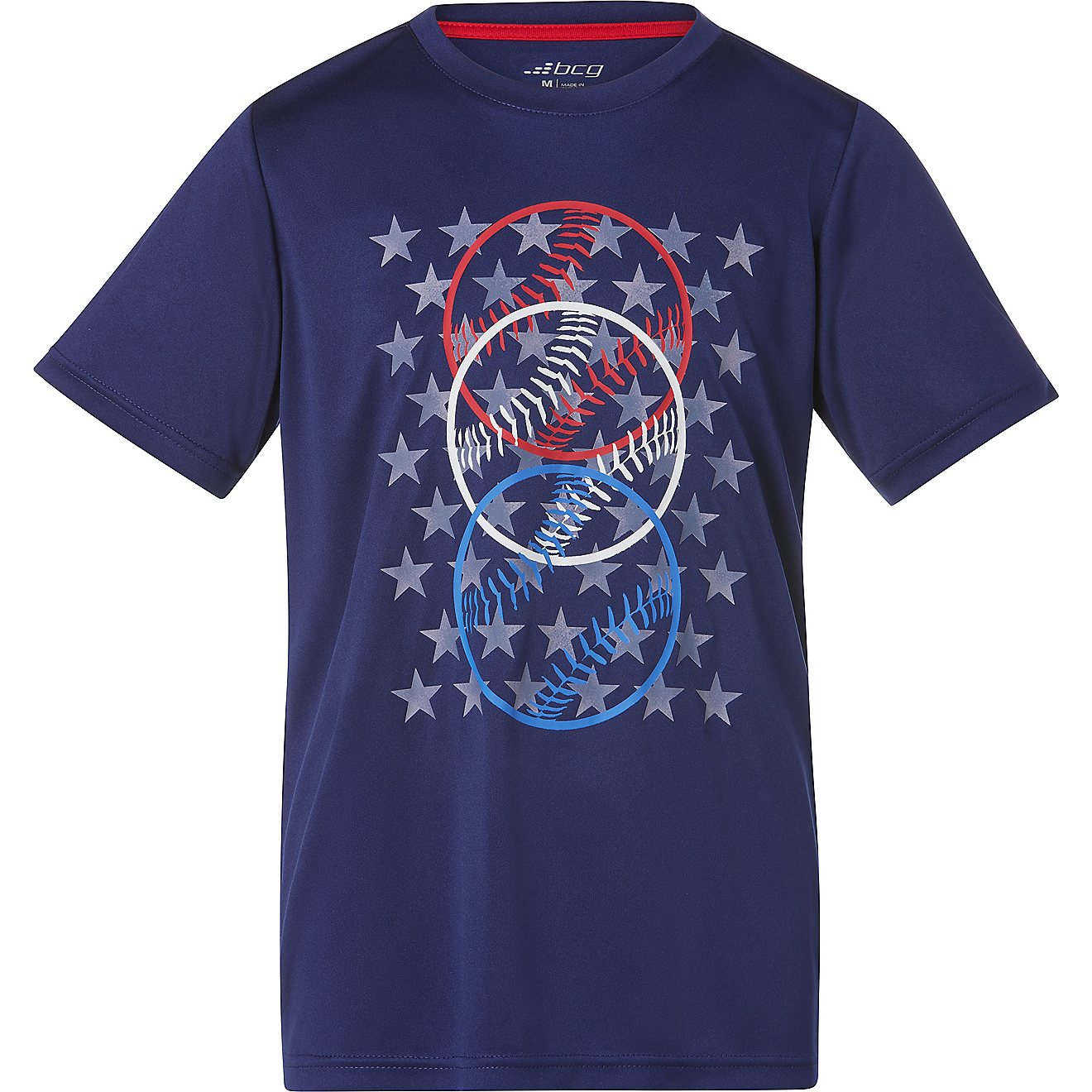 BCG Boys' Baseball Turbo T-shirt                                                                                                 - view number 1
