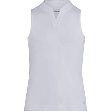 BCG Girls' Tennis 1/4-Zip Sleeveless Polo Shirt                                                                                 