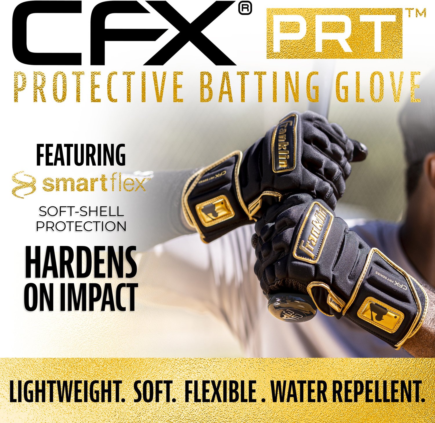 Franklin Adult MLB CFX PRT Series Batting Gloves                                                                                 - view number 2
