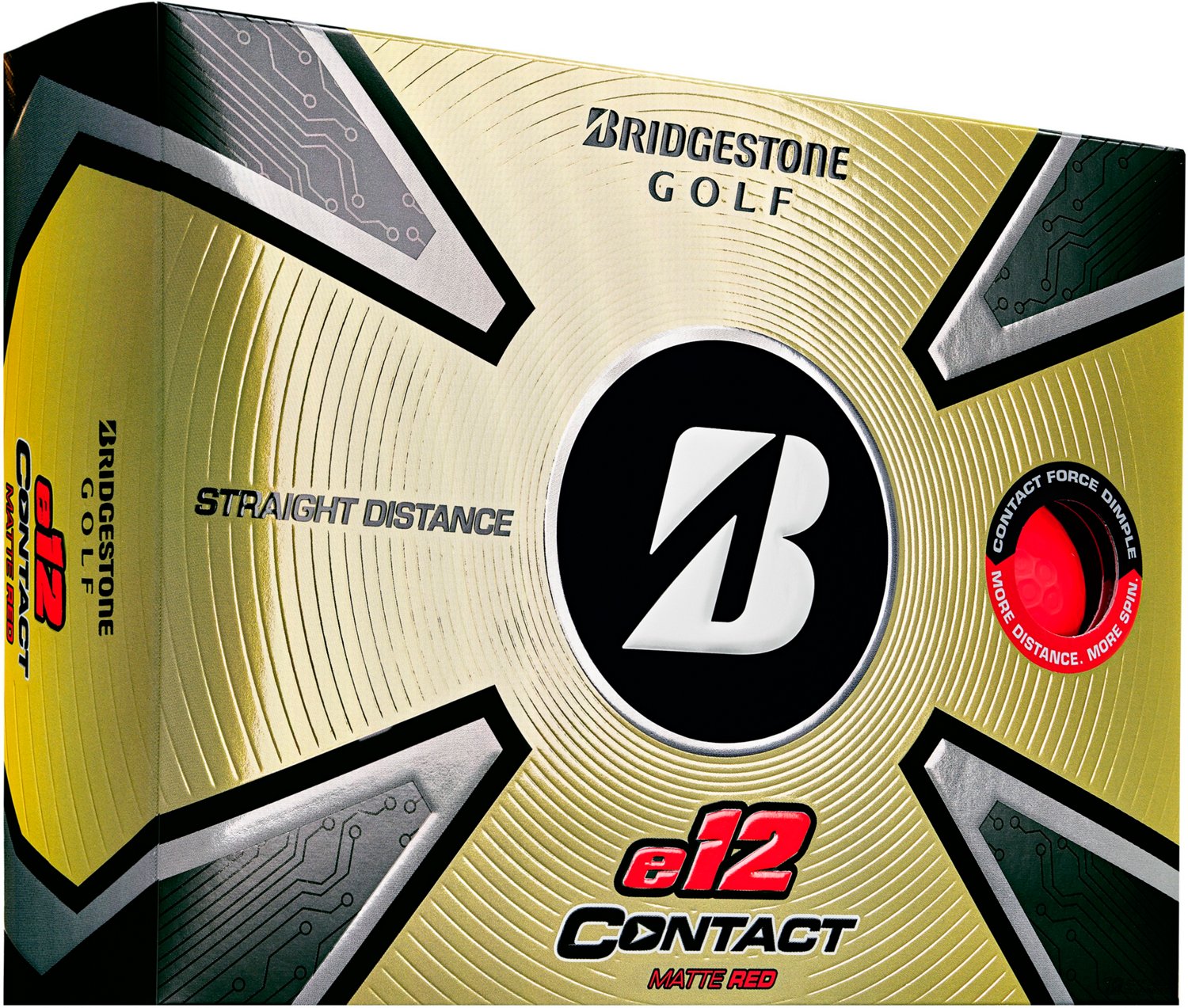 Bridgestone Golf E12 Contact Golf Balls 12-Pack
