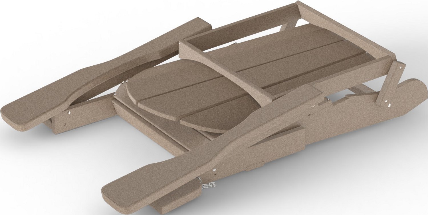 Mosaic Reclining/Folding Adirondack Chair - view number 3