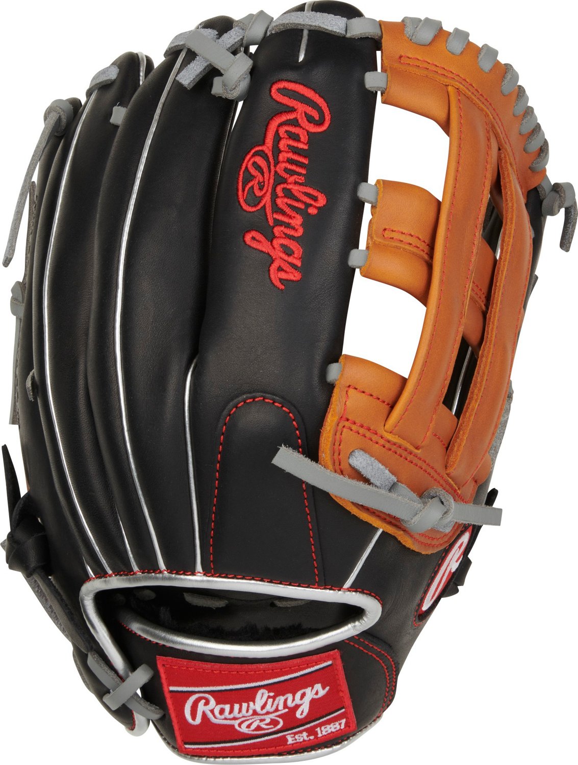 Rawlings Youth R9 Pro Taper H-Web 12 in Baseball Glove                                                                           - view number 2