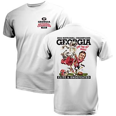 NWG Men's University of Georgia 2022 National Champs Illustration T-shirt                                                       