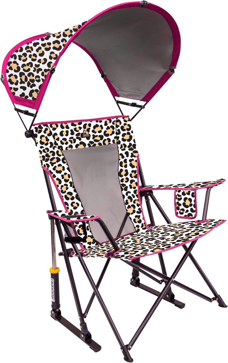 Animal print camping online chair