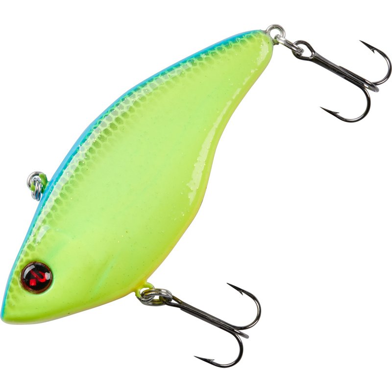H2OX 5/8 oz Lipless Crankbait Blue Chartreuse - Frsh Water Hard Baits at Academy Sports