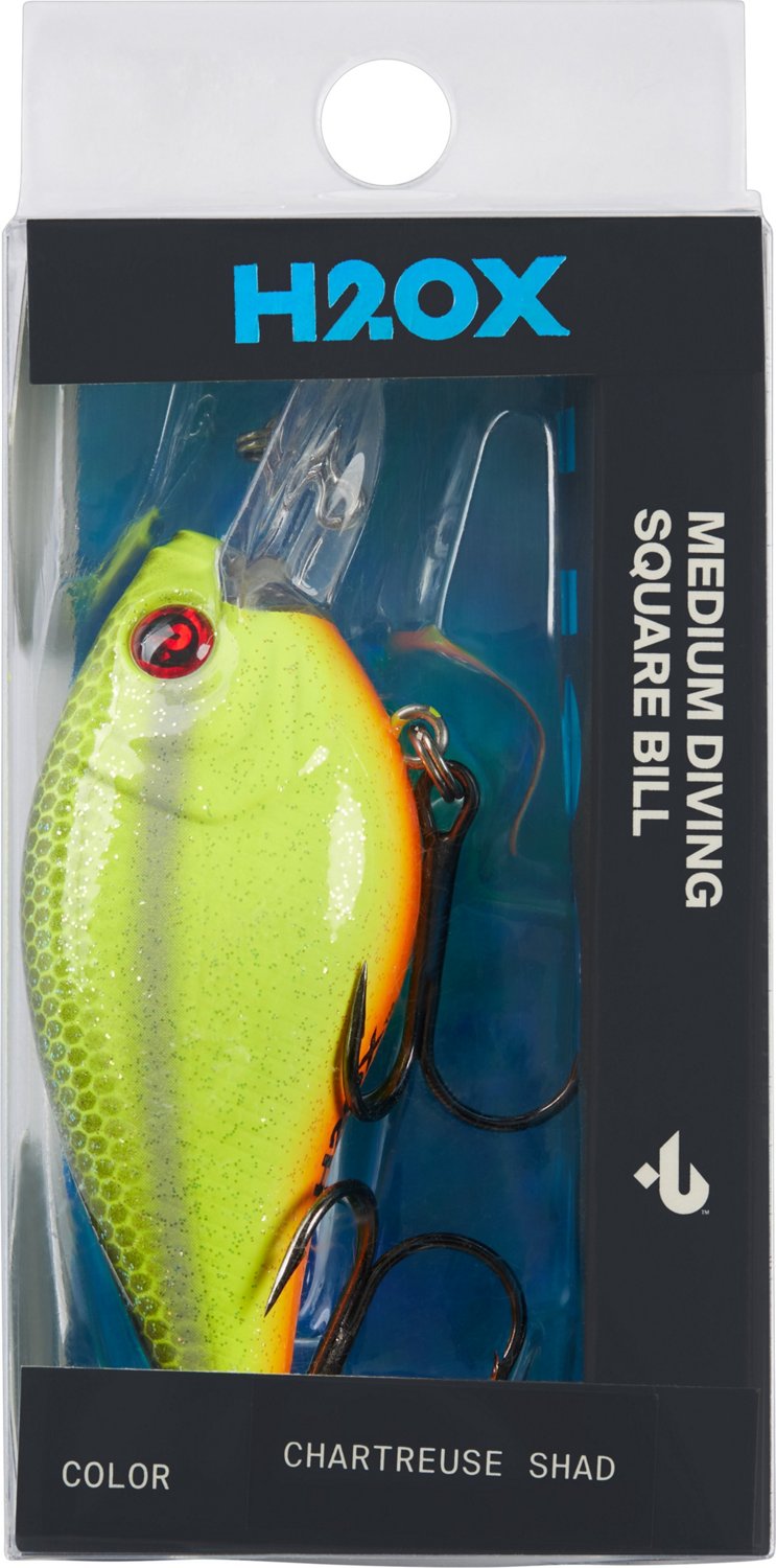 H2OX Premium Medium Diving Square Bill Bait                                                                                      - view number 3