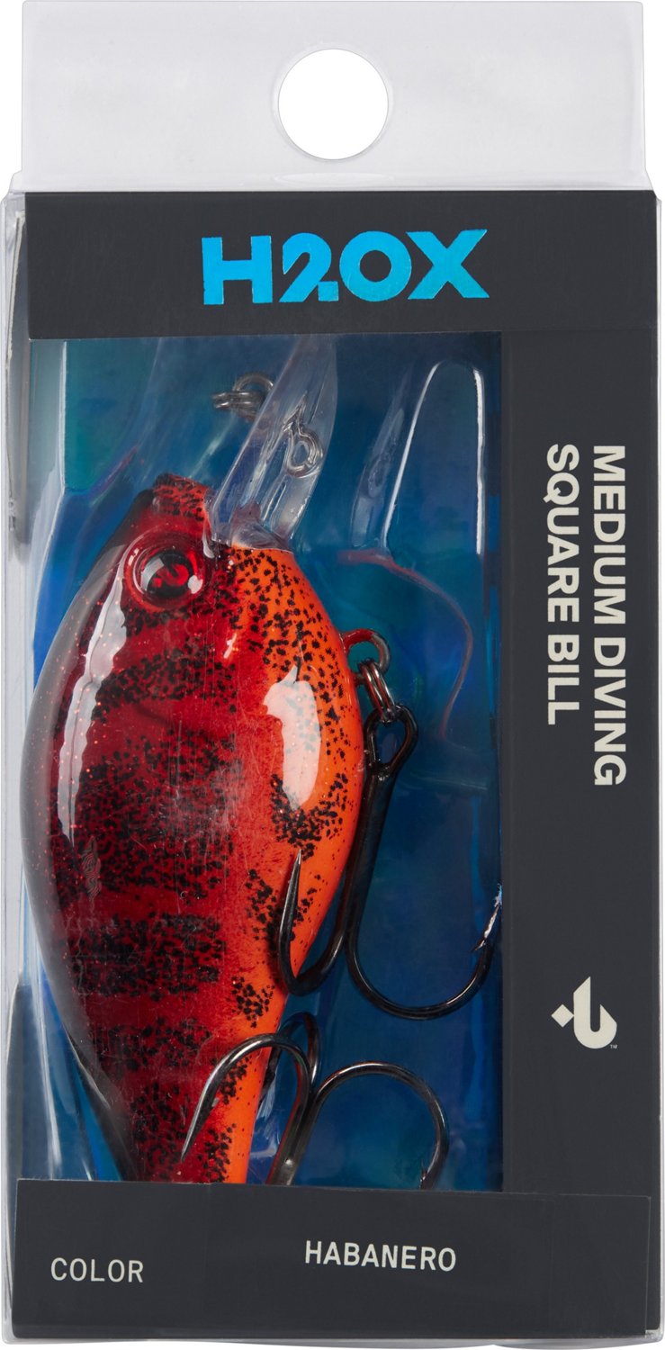H2OX Premium Medium Diving Square Bill Bait                                                                                      - view number 3
