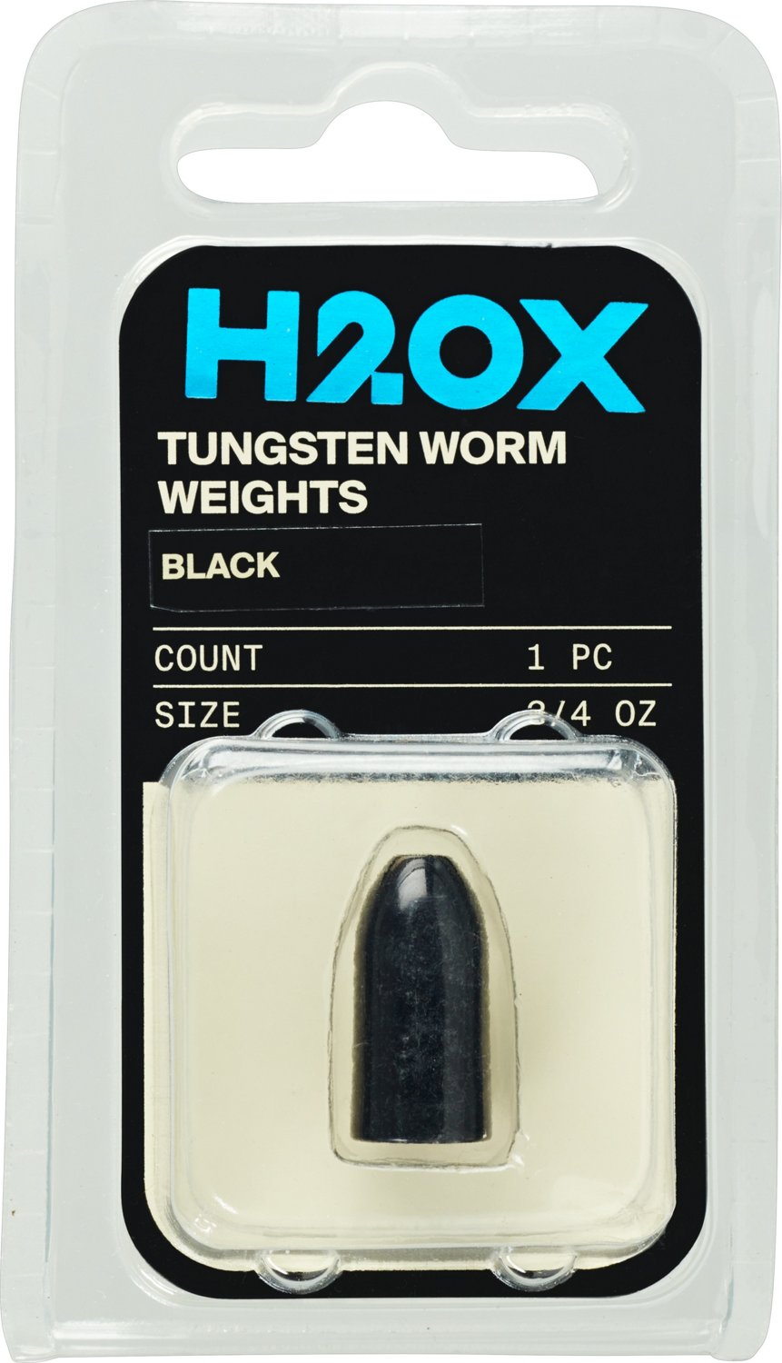 H2OX 3/4 oz Tungsten Worm Weight - view number 2