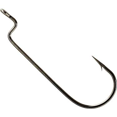 H2OX Offset Round Bend Worm Hooks 50 Pack                                                                                       