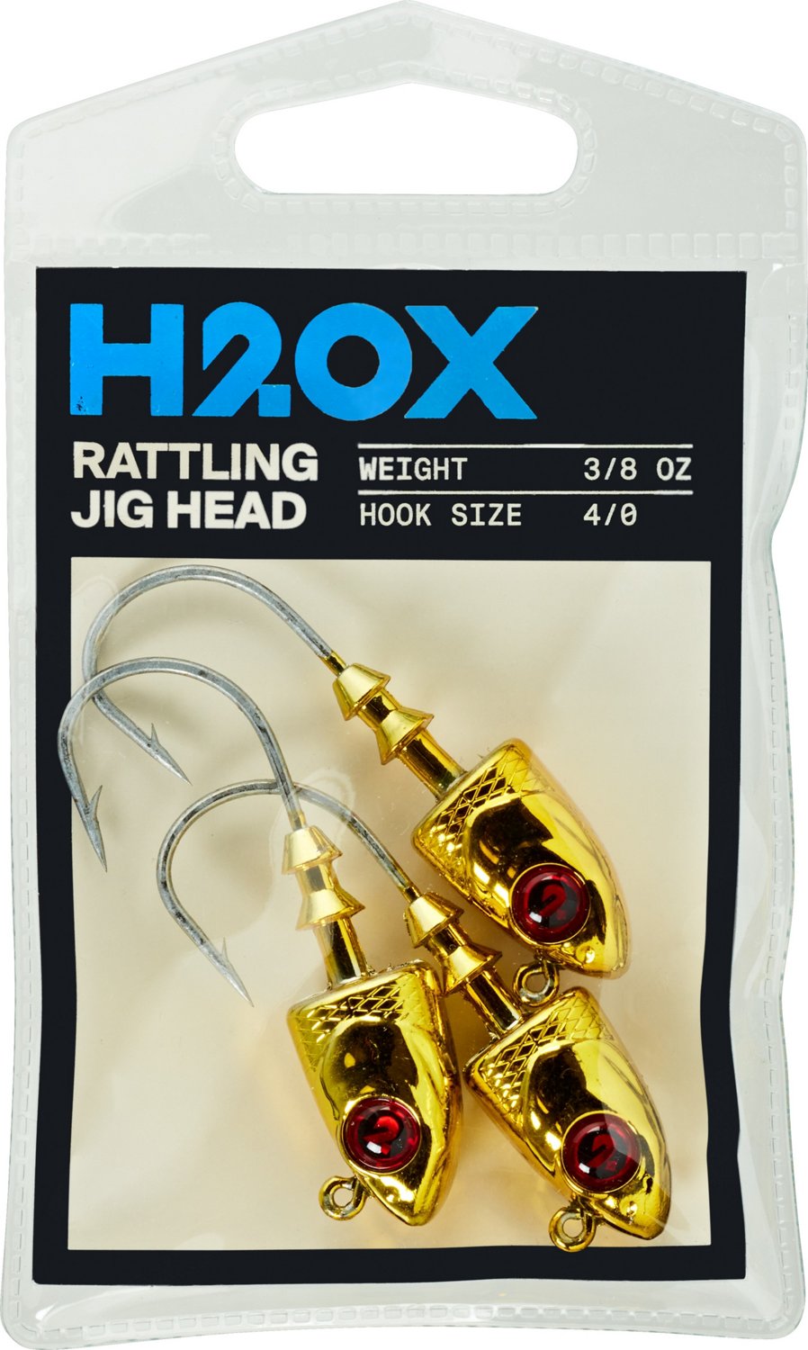 H2OX Rattling Jig Head 3-Pack