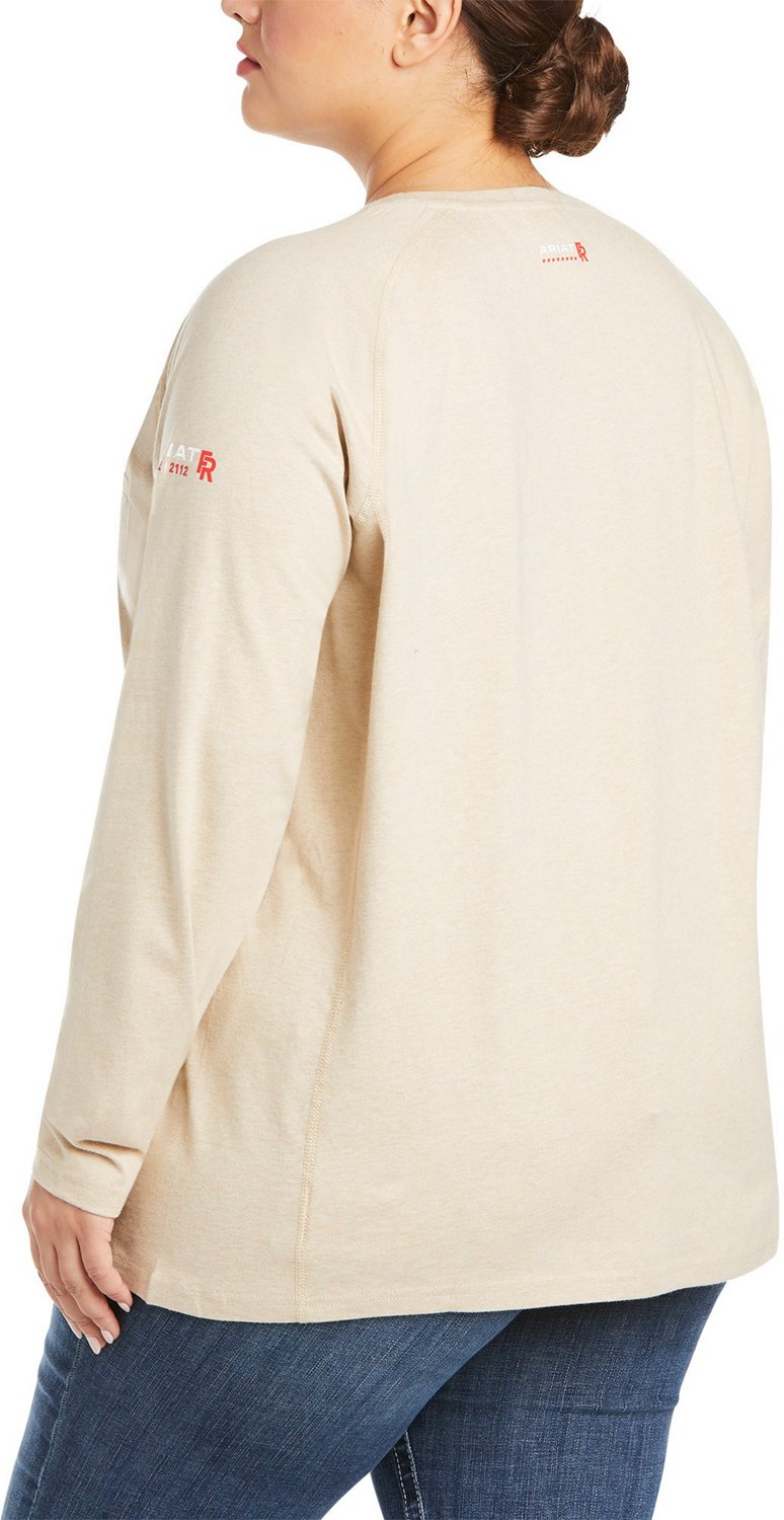 Ariat Women's Flame Resistant Air Crew Long Sleeve Work Shirt - view number 2