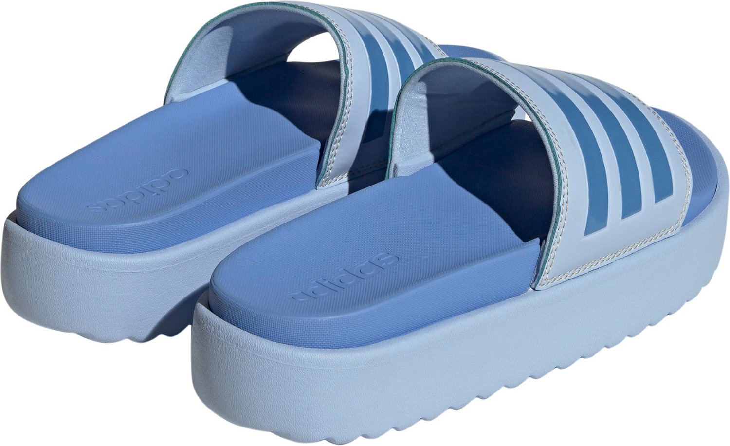 adidas Women's Adilette Platform Flip Flops                                                                                      - view number 4