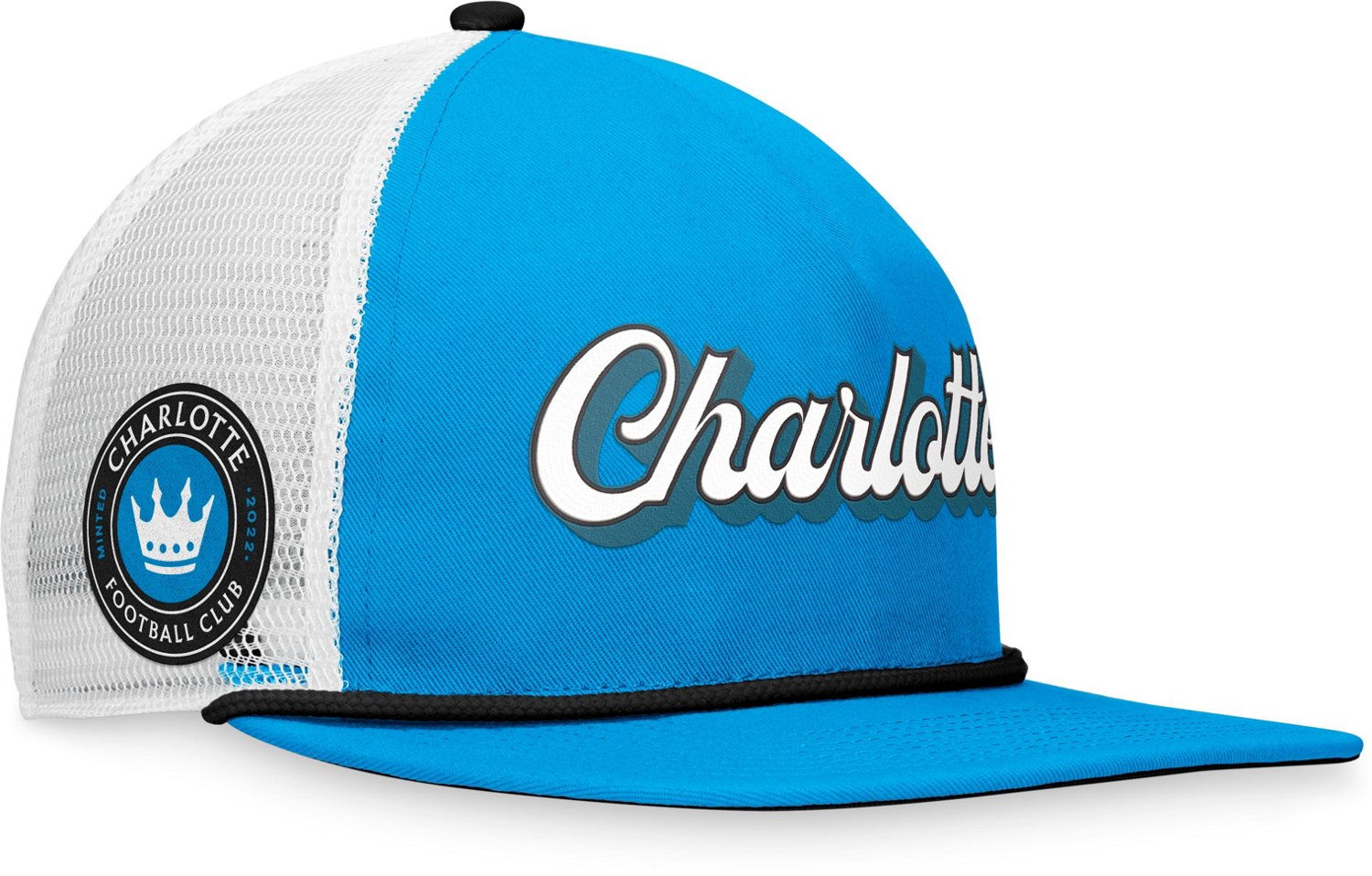 Fanatics Charlotte FC True Classics Structured Mesh Snap Back Cap