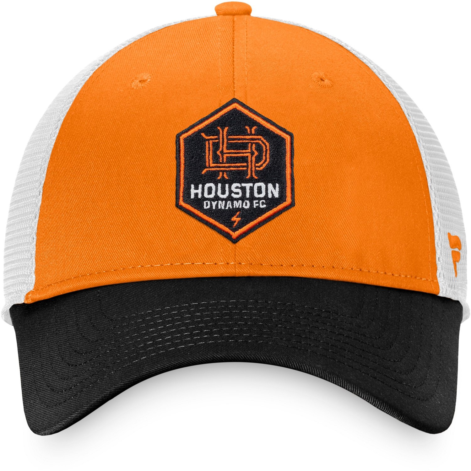 Fanatics Houston Dynamo Core Unstructured Adjustable Snapback Trucker Cap - view number 2