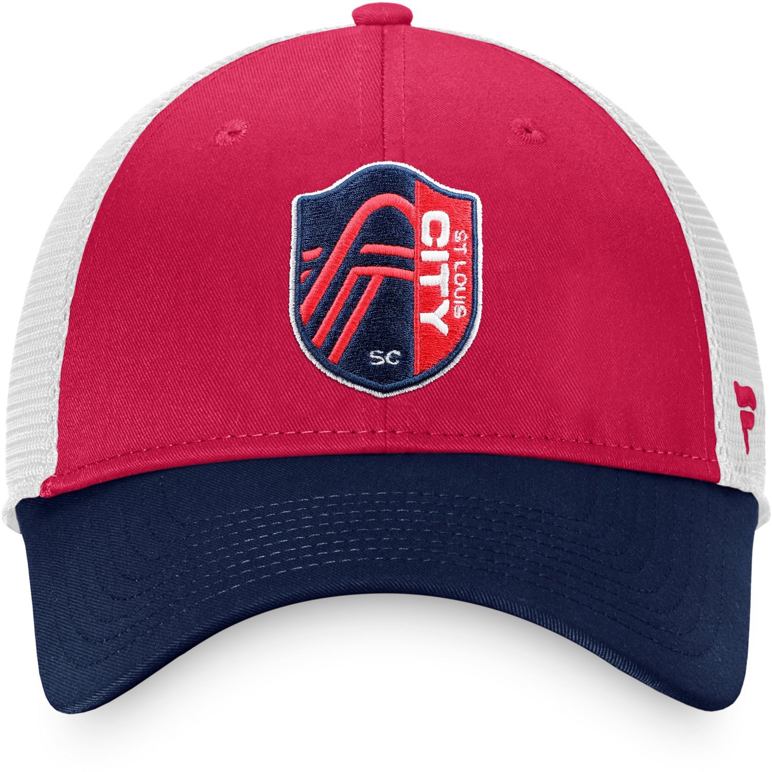 Fanatics St. Louis City SC Core Unstructured Adjustable Snapback Trucker Cap - view number 2
