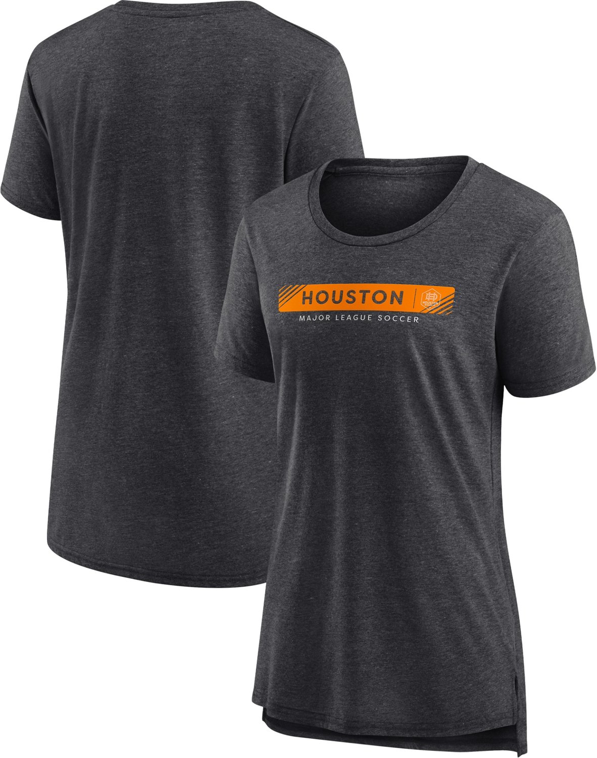 Fanatics Women's Houston Dynamo Barred Access Short Sleeve Triblend T-shirt - view number 3
