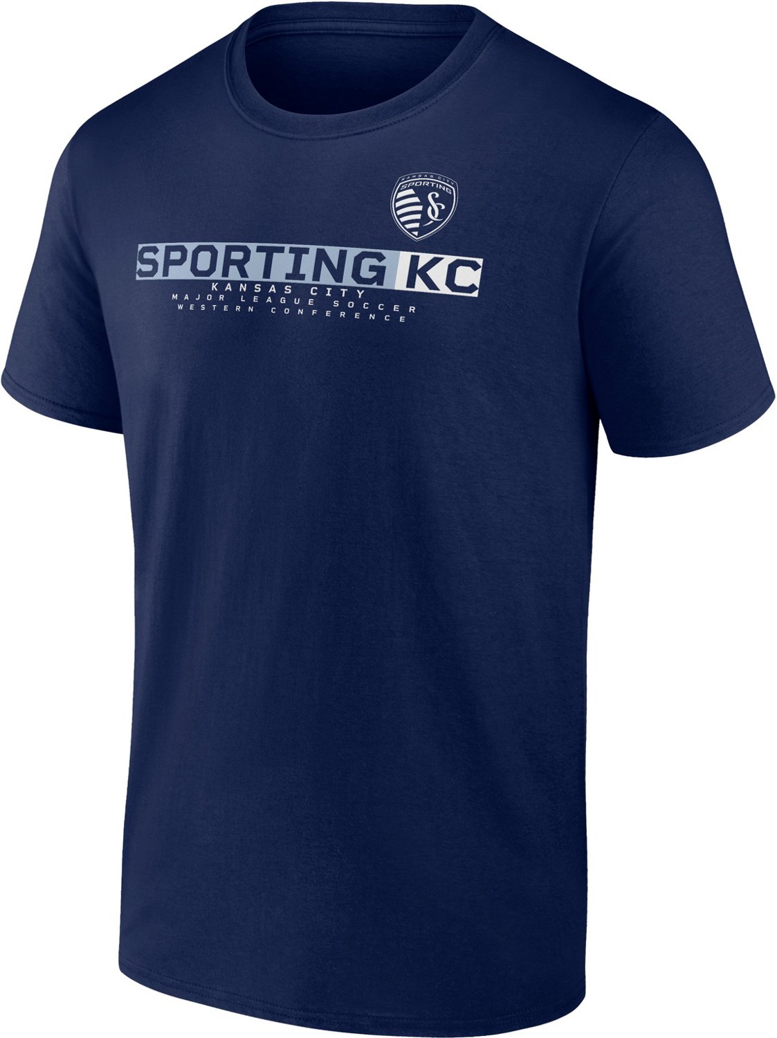 Fanatics Men's Sporting Kansas City Tonal Logo Short Sleeve T-shirt