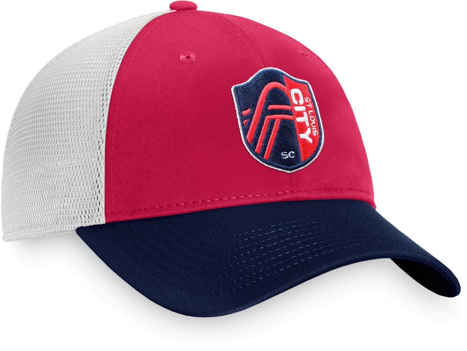 Fanatics St. Louis City SC Core Unstructured Adjustable Snapback Trucker Cap - view number 3