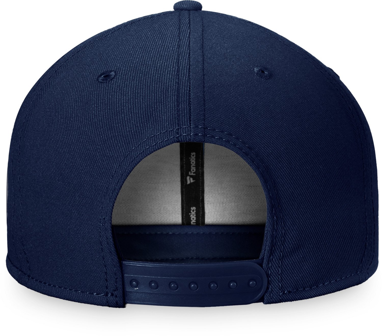 Fanatics Men's Nashville SC Fundamental Adjustable Structured Flat Brim Snapback Cap - view number 4