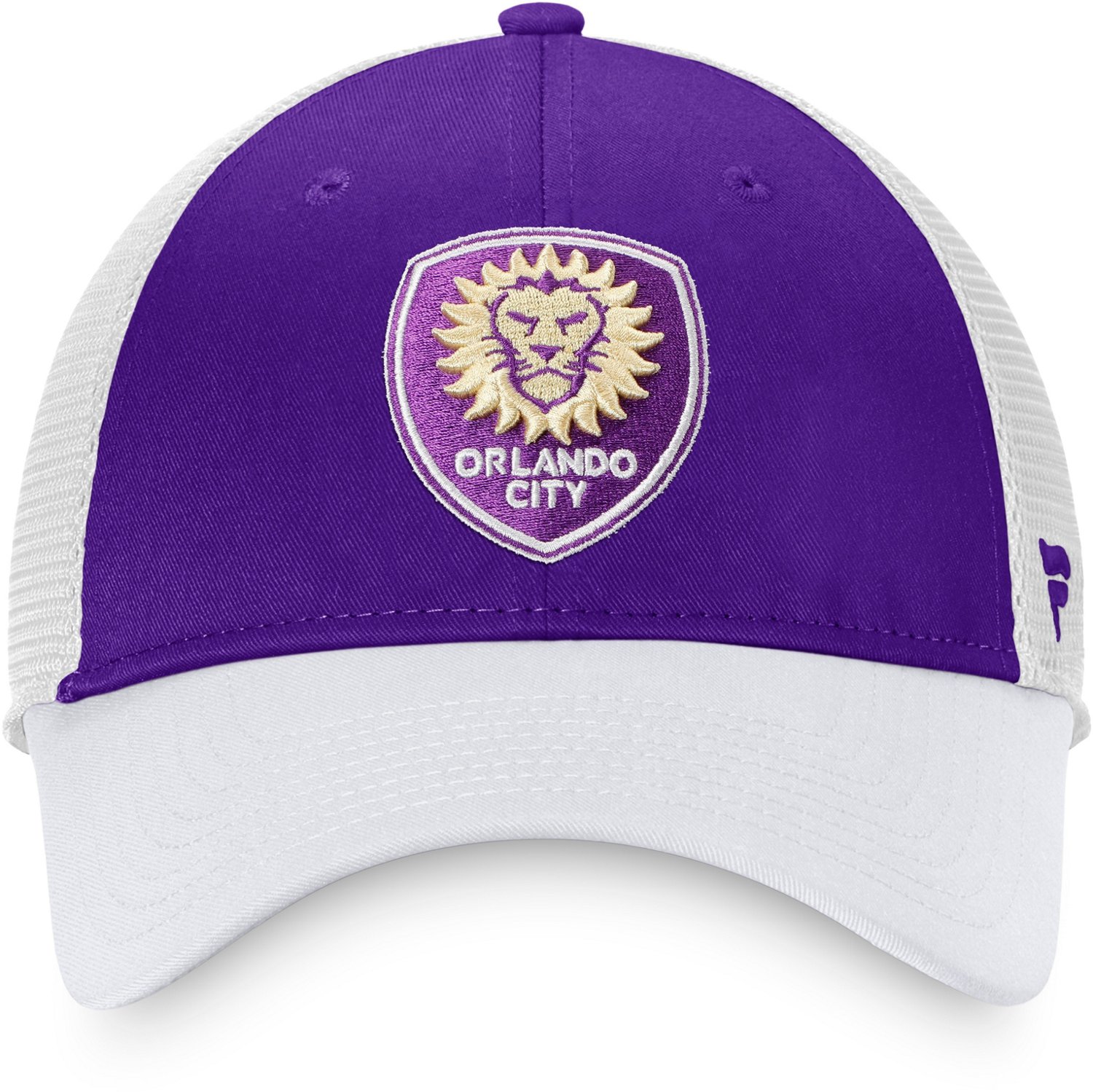 Fanatics Orlando City SC Core Unstructured Adjustable Snapback Trucker Cap - view number 2